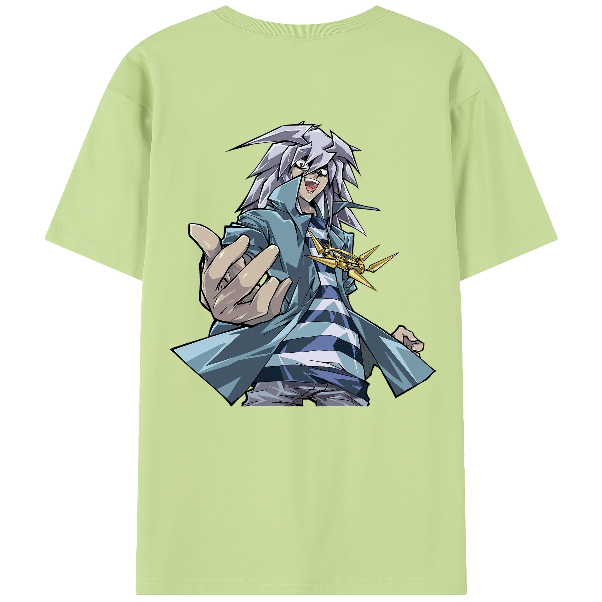 （画像用） 遊☆戯☆王 Yu-Gi-Oh! 綿100％半袖Tシャツ（背面プリント）